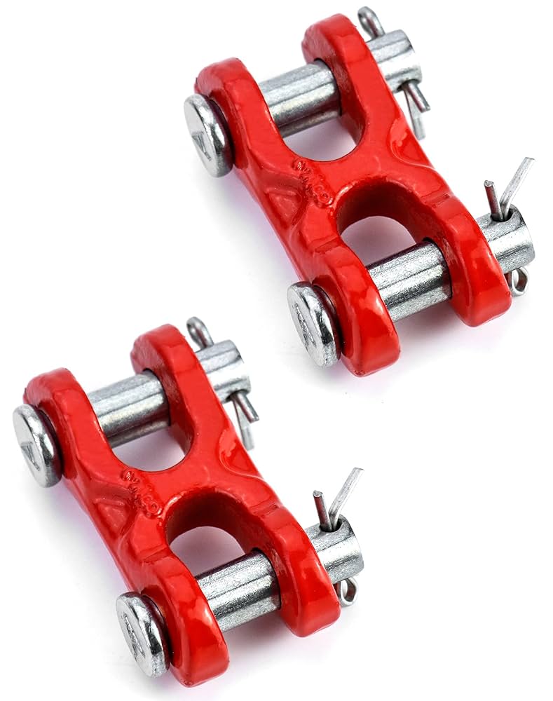 Amazon.com: QWORK 3/8 Inches Twin Clevis Safety Chain Repair